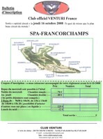 Sortie Club Spa 2008