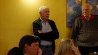 Au restaurant avec Claude et Gérard